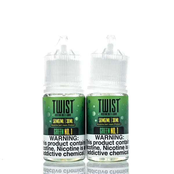 TWIST Salt E Liquid - Green No.1 - 60ml - Black Coral